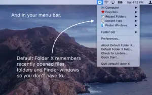 Web Dumper 345 | Mac Torrent Default Folder X 628 enhances Mac OpenSave dialogs with favorites