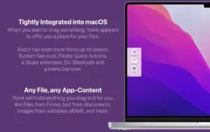 BusyContacts 202243 | Mac Torrent Yoink 373 on Mac drag and drop shelf
